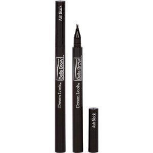 BELLA BROW  Microblading Eyebrow Pen with Precision Applicator - 1 DARK BROWN